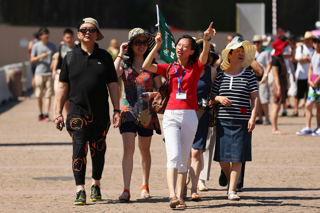 Massive increase in White collar Chinese travelers