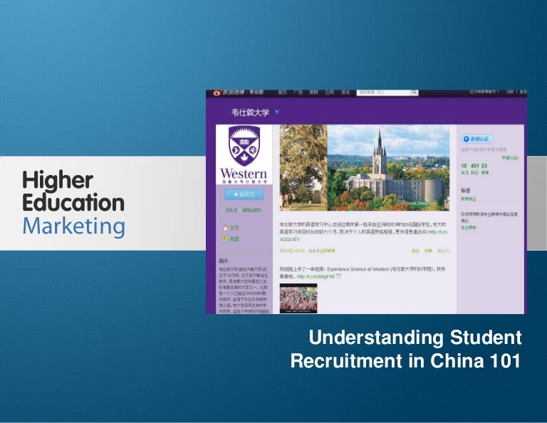 Education Marketing in China