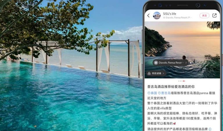 How to promote a luxury resort to Chinese tourists?