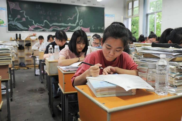 Competition for top education in China is getting more intensified